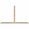 Ekena Millwork Portland Smooth Timber Gable Bracket, Douglas Fir, 72"W x 45"H x 1 1/2"D x 3 1/2"F, 15/12 Pitch GBW072X45X0204POR00SDF - alternate 1